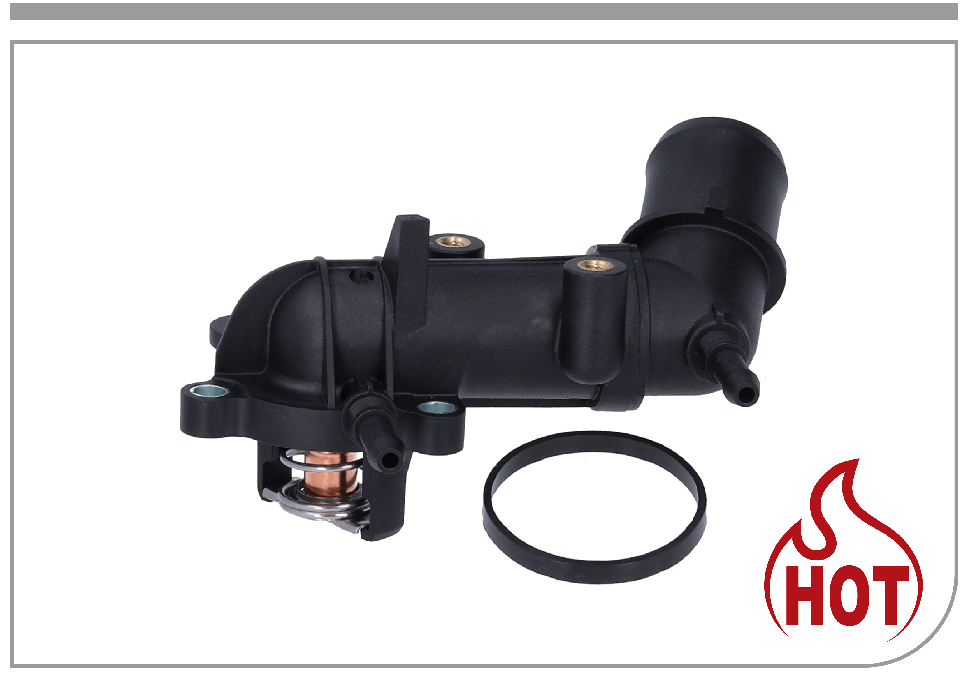 81858 Flangia d. refrigerante